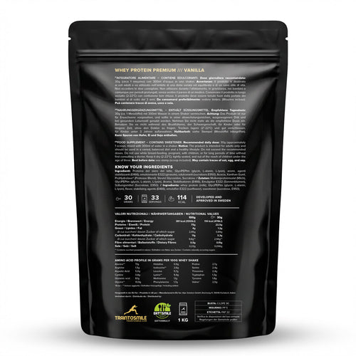 TrainToSmile Whey Protein Premium